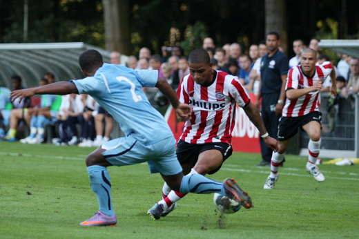 Gianluca Maria scored PSV's second goal